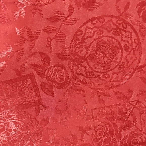 Victoria's Secret Gold Label 1980s Damask Kimono Robe One Size Fits All Vintage - Picture 4 of 5